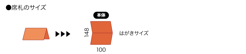 SOUシリーズ席札サイズ